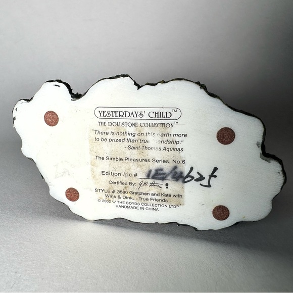 Yesterdays Child Dollstone Collection Handmade Figurines - Picture 8 of 12